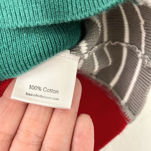 Hanna Andersson LOT BUNDLE of 5 Dresses Shirt Velvet Holiday Girls size 8 - Picture 11 of 16